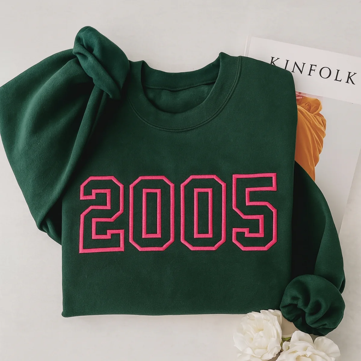 2005 Birthday Hoodies - Custom Birth Year Embroidered Sweatshirts - Perfect 20th Birthday Gift - Image 4