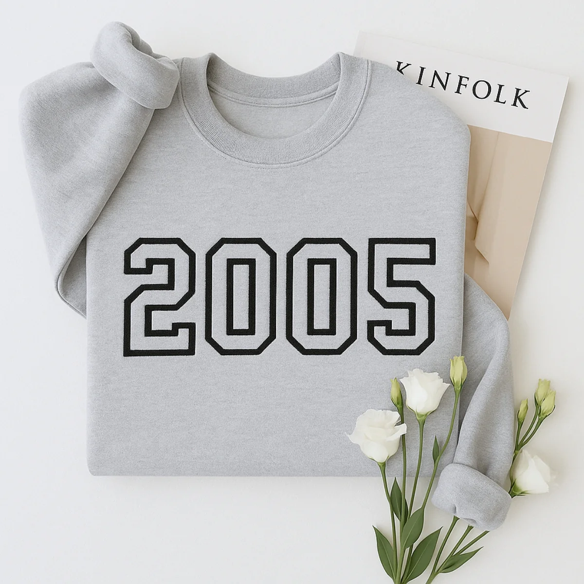 2005 Birthday Hoodies - Custom Birth Year Embroidered Sweatshirts - Perfect 20th Birthday Gift - Image 7