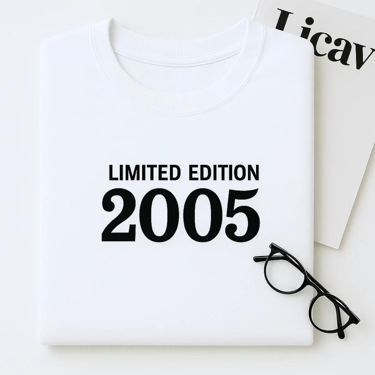 2005 Limited Edition Birthday Sweatshirt - 20th Birthday Gift Custom Embroidered - Perfect College Student - Image 5