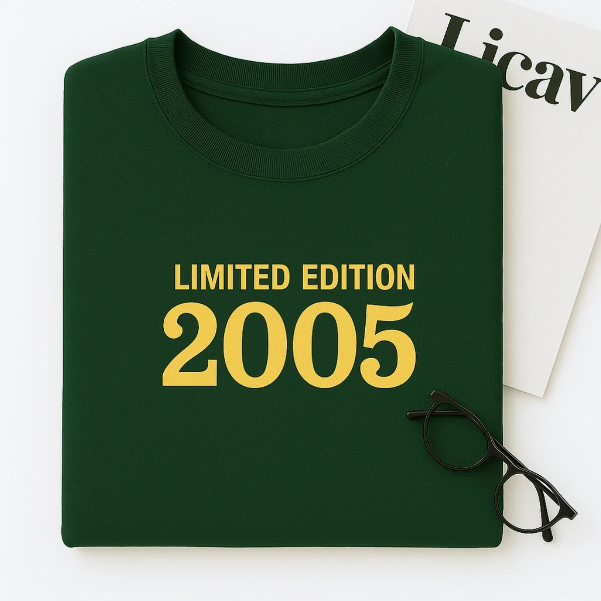 2005 Limited Edition Birthday Sweatshirt - 20th Birthday Gift Custom Embroidered - Perfect College Student - Image 7
