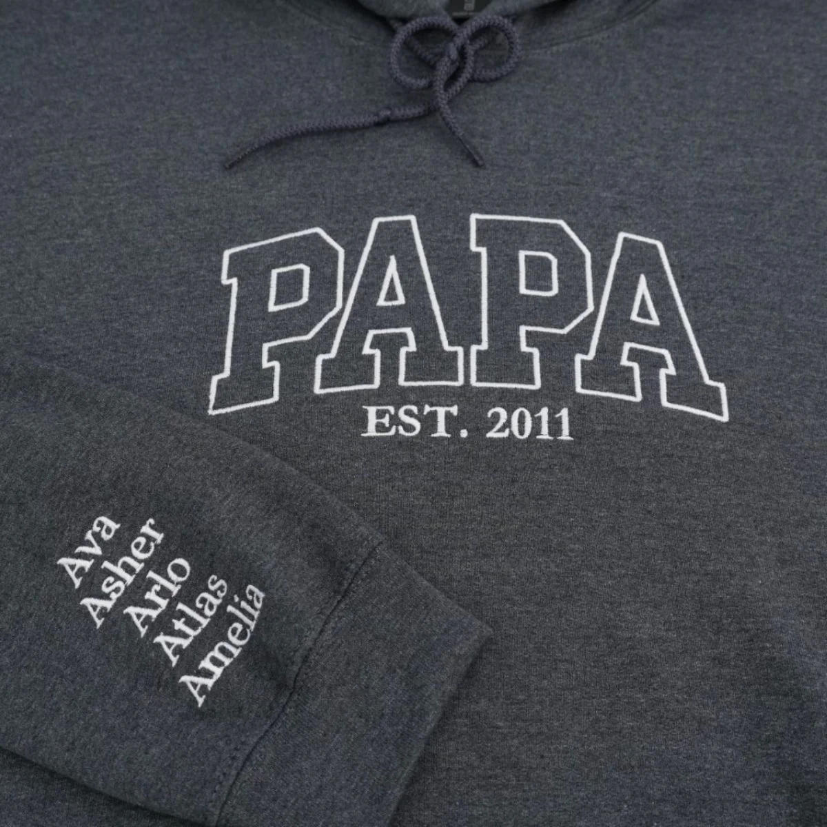 Auntie Custom Sweatshirts - Aunt Embroidered Hoodies with Name - Perfect Family Gift - Image 3