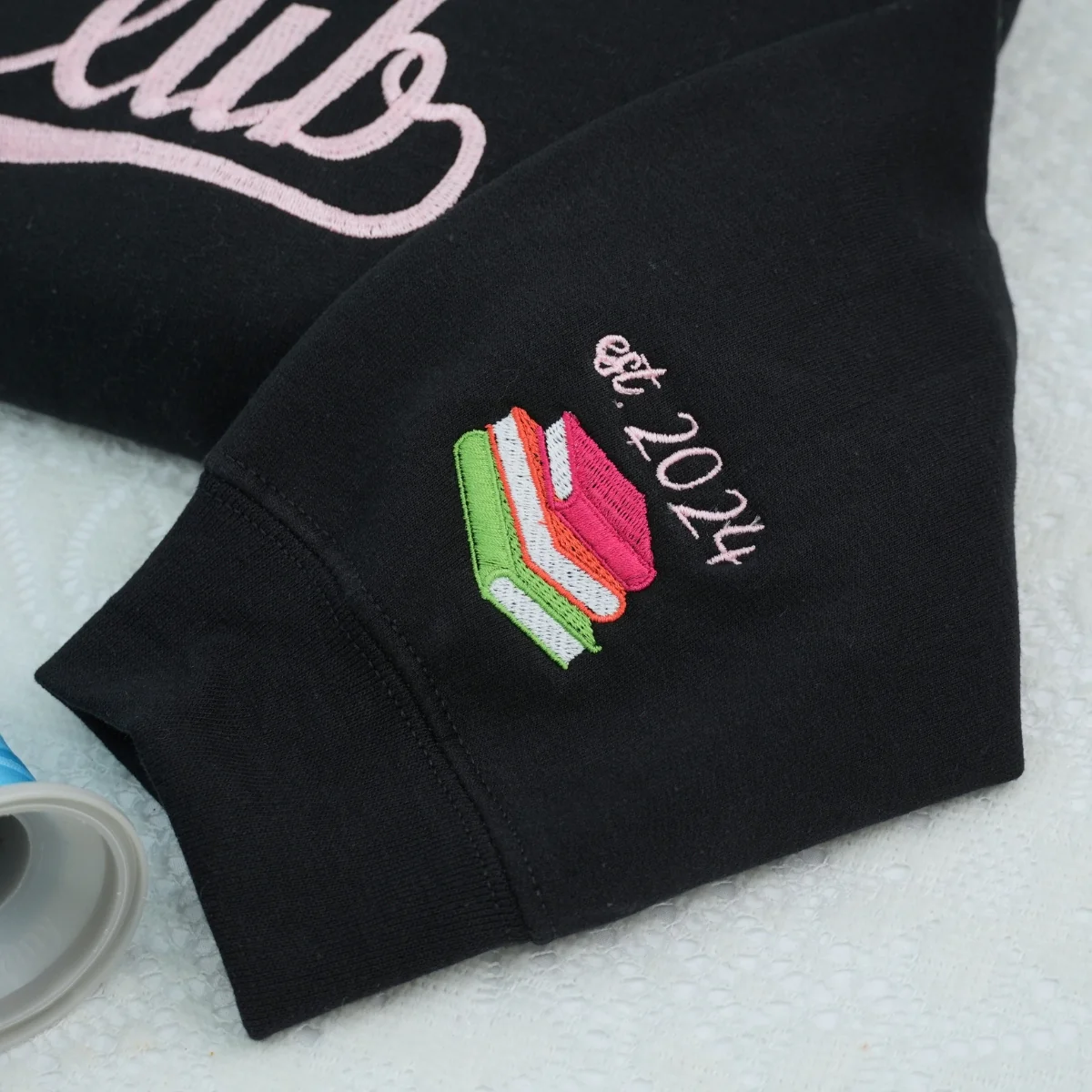Book Club Custom Sweatshirt - Reading Group Embroidered Hoodie - Perfect Book Club Gift - Image 5