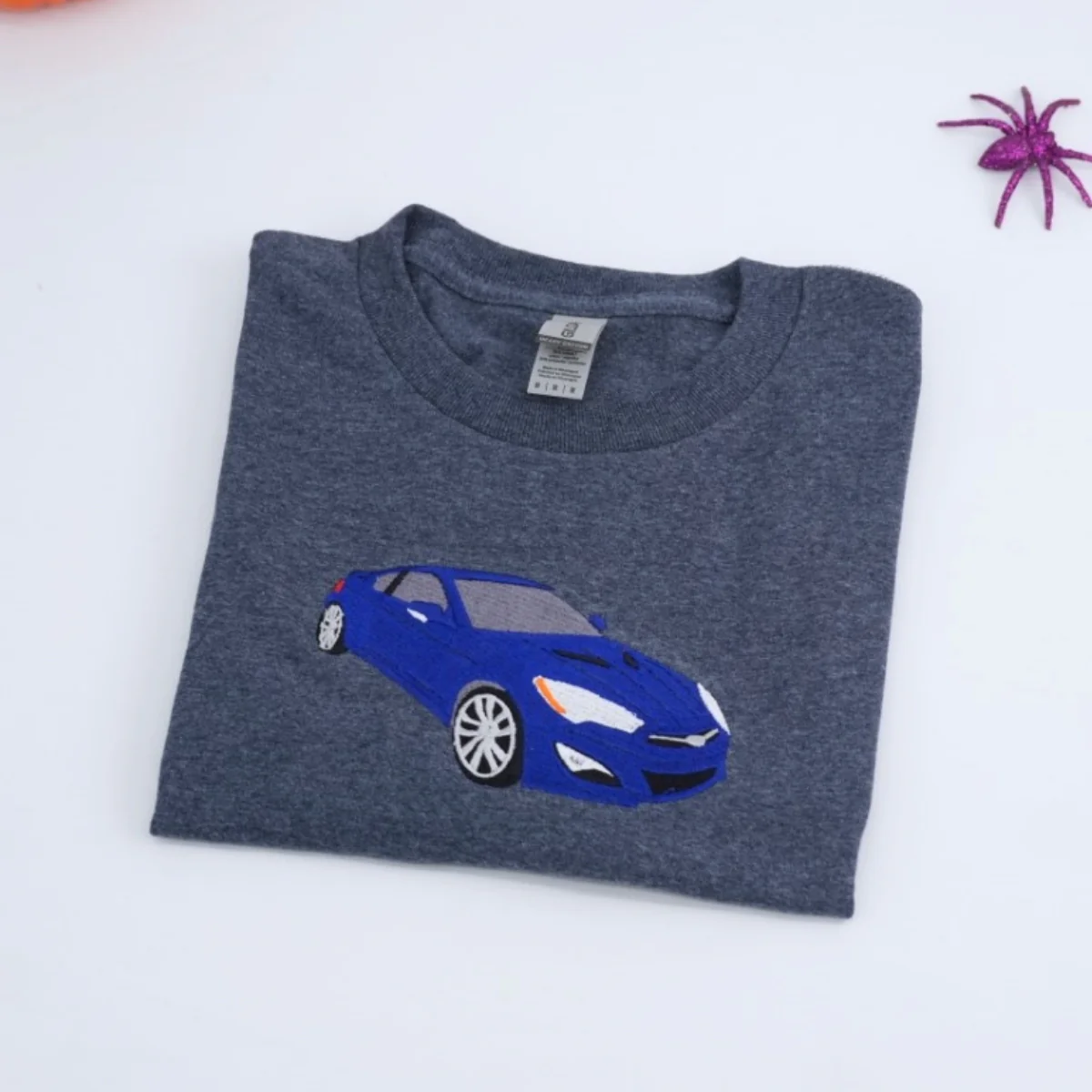 Car Enthusiast Custom T-Shirts - Sports Car Embroidered Apparel - Perfect Auto Lover Gift - Image 4