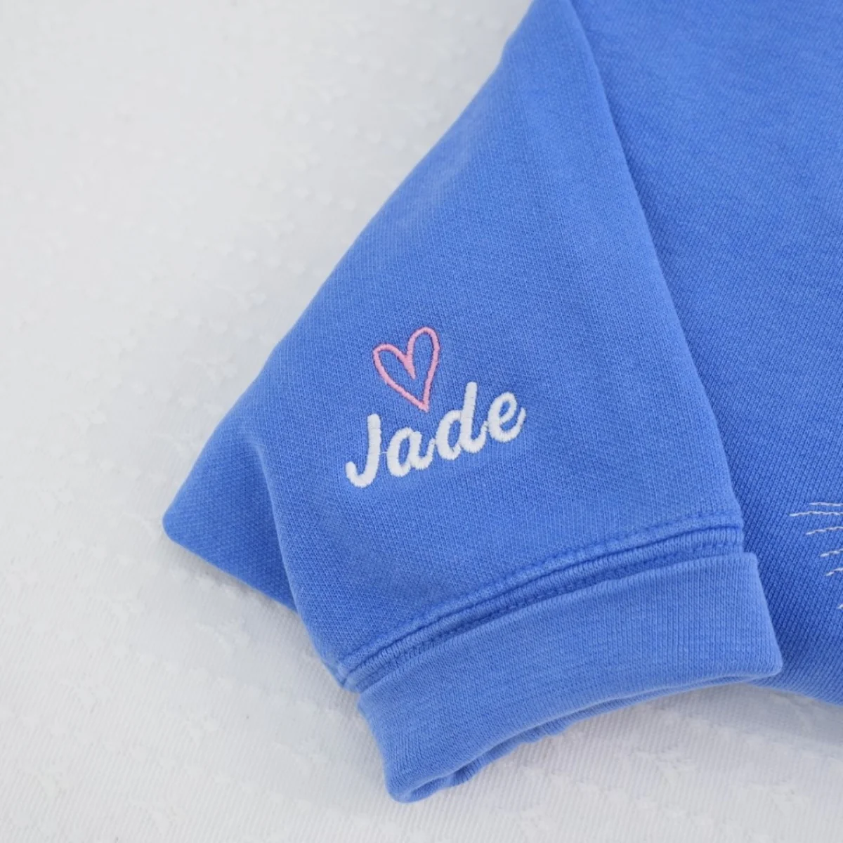 Cat Lover Custom Hoodies - Personalized Cat Face Embroidered Sweatshirts - Custom Pet Name Gift for Cat Mom Dad - Image 3