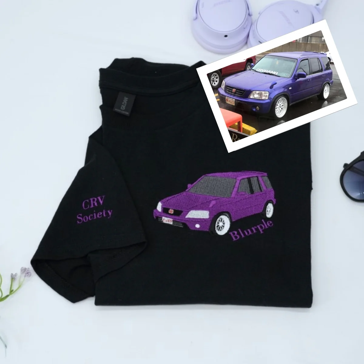 Classic Car T-Shirts - Muscle Car Enthusiast Embroidered - Image 4