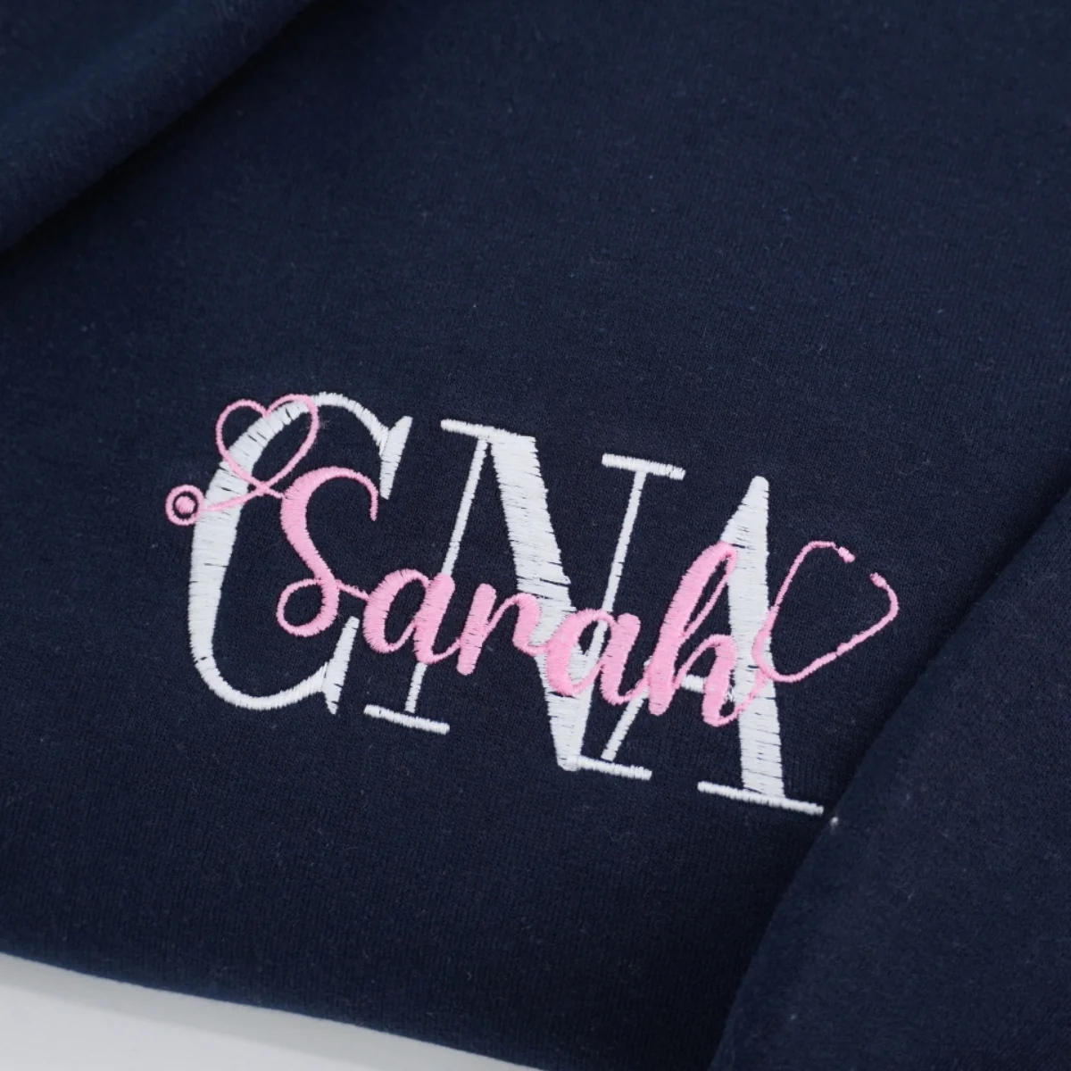 CNA Custom Sweatshirt - Certified Nursing Assistant Embroidered Hoodie - Perfect Healthcare Gift - Image 5