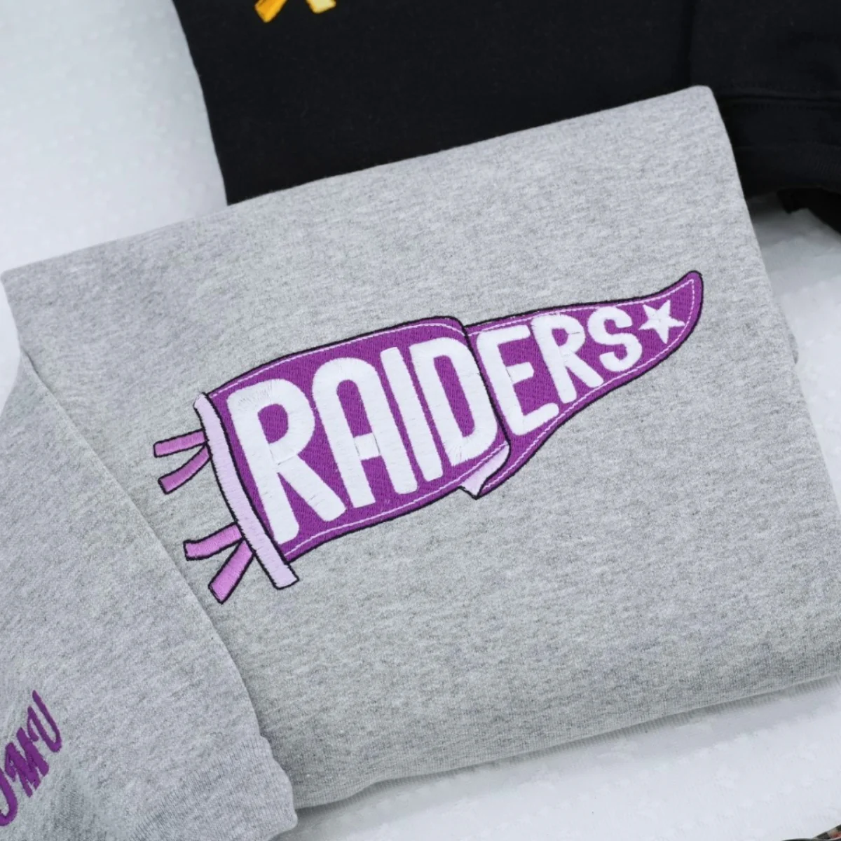 College Pride Custom Hoodies - University Team Embroidered Sweatshirts - School Spirit Gift - Image 2