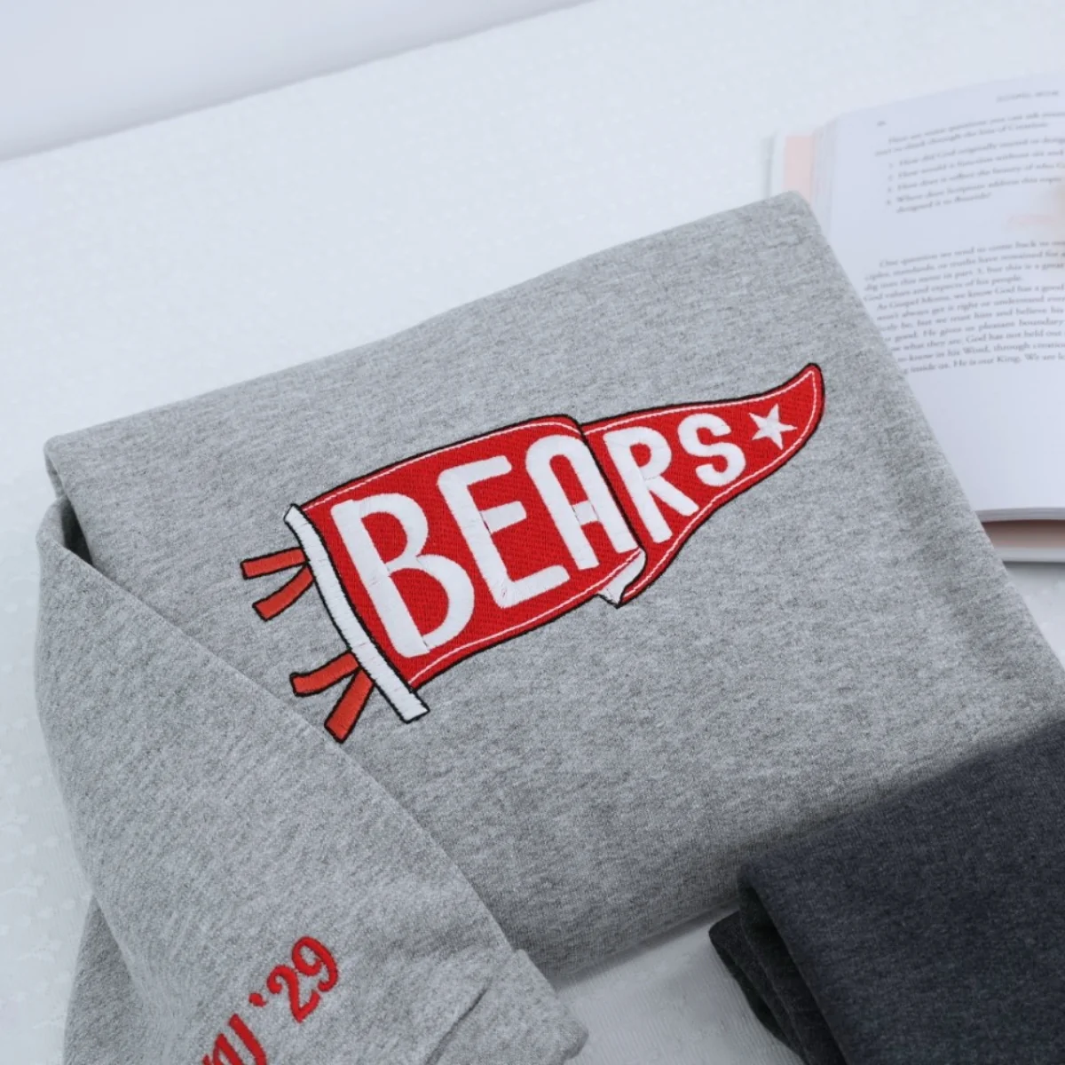 College Team Custom Hoodies - University Spirit Embroidered Sweatshirts - School Pride Gift - Image 2