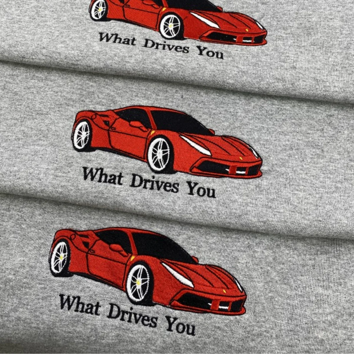 Custom Car Embroidered Sweatshirts with Personalized Text - Vehicle Portrait & Handwriting Hoodies - Perfect Car Lover Gift - Image 7
