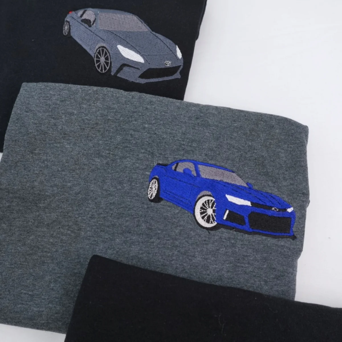 Custom Car T-Shirts - Sports Car Embroidered Apparel - JDM Automotive Enthusiast Gift Collection - Image 2