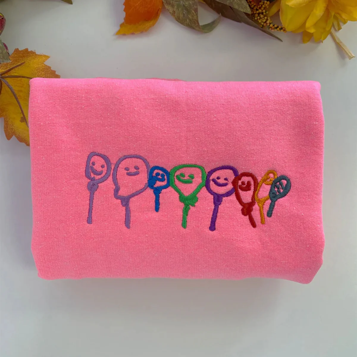 Custom Child Drawing Embroidered Sweatshirts - Simple Kids Artwork to Embroidery - Sweet Family Keepsake - Image 9