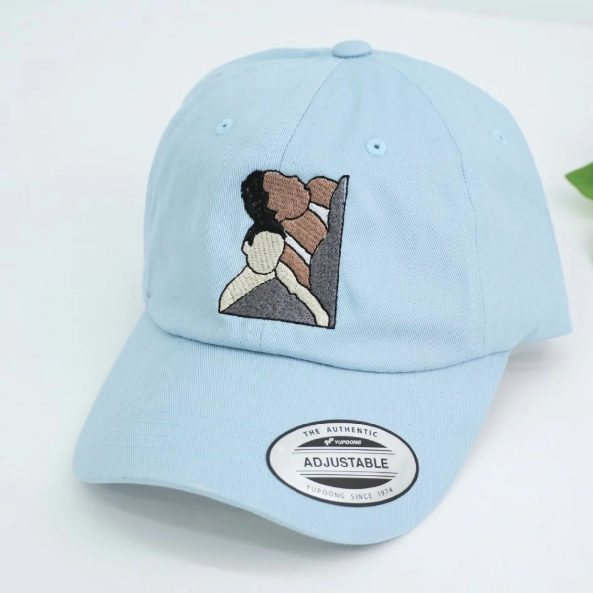Custom Dad Baby Portrait Hat - Embroidered Father Child Cap - Perfect New Dad Gift - Image 3