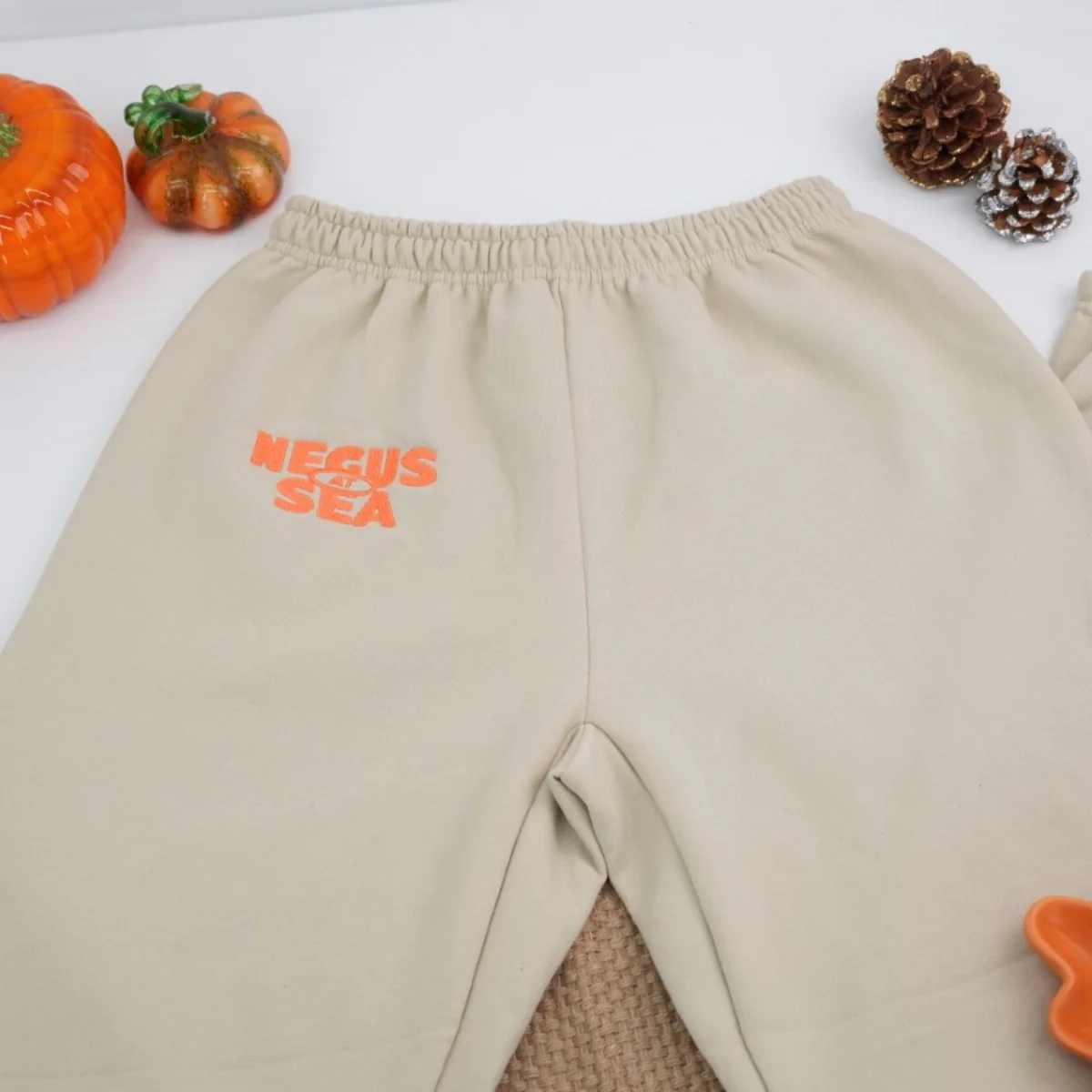 Custom Date Sweatpants - Halloween Embroidered Special Date Sweatpants - Anniversary Halloween Gift - Image 3