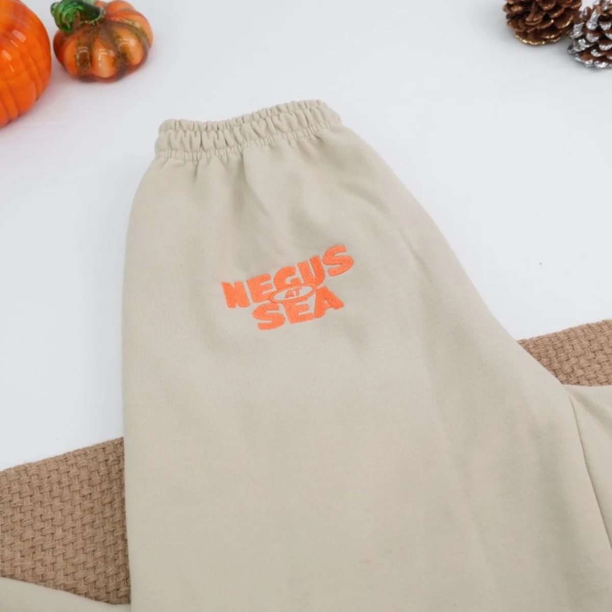 Custom Date Sweatpants - Halloween Embroidered Special Date Sweatpants - Anniversary Halloween Gift - Image 4