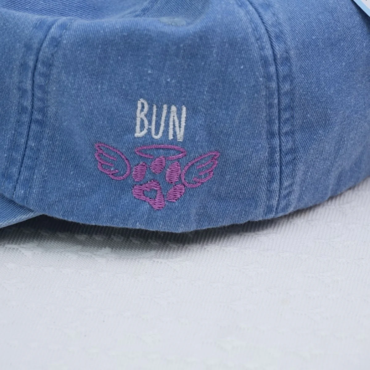 Custom Dog Embroidered Cap - Pet Portrait Personalized Accessory - Dog Owner Parent Gift - Image 3