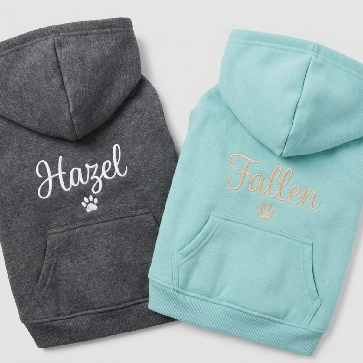 Custom Embroidered Dog Hoodie – Personalized Pet Name Sports Hoodie - Image 6