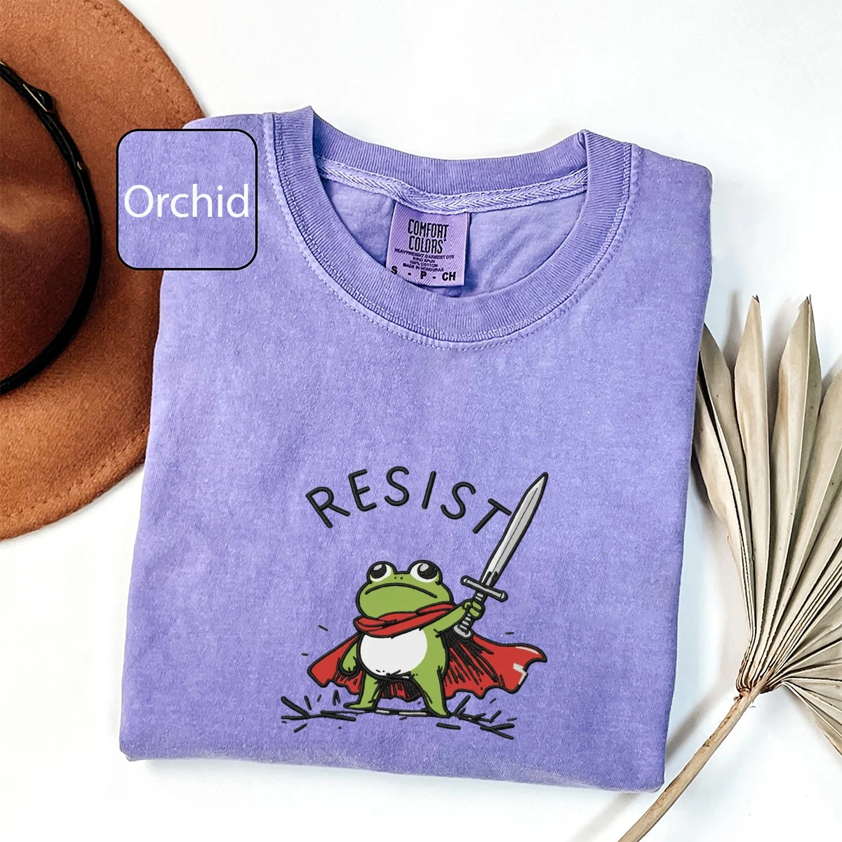 Custom Embroidered Rage Against the Machine T-Shirt | Portland Frog Protest Tee – Anti Activist Shirt - Image 5