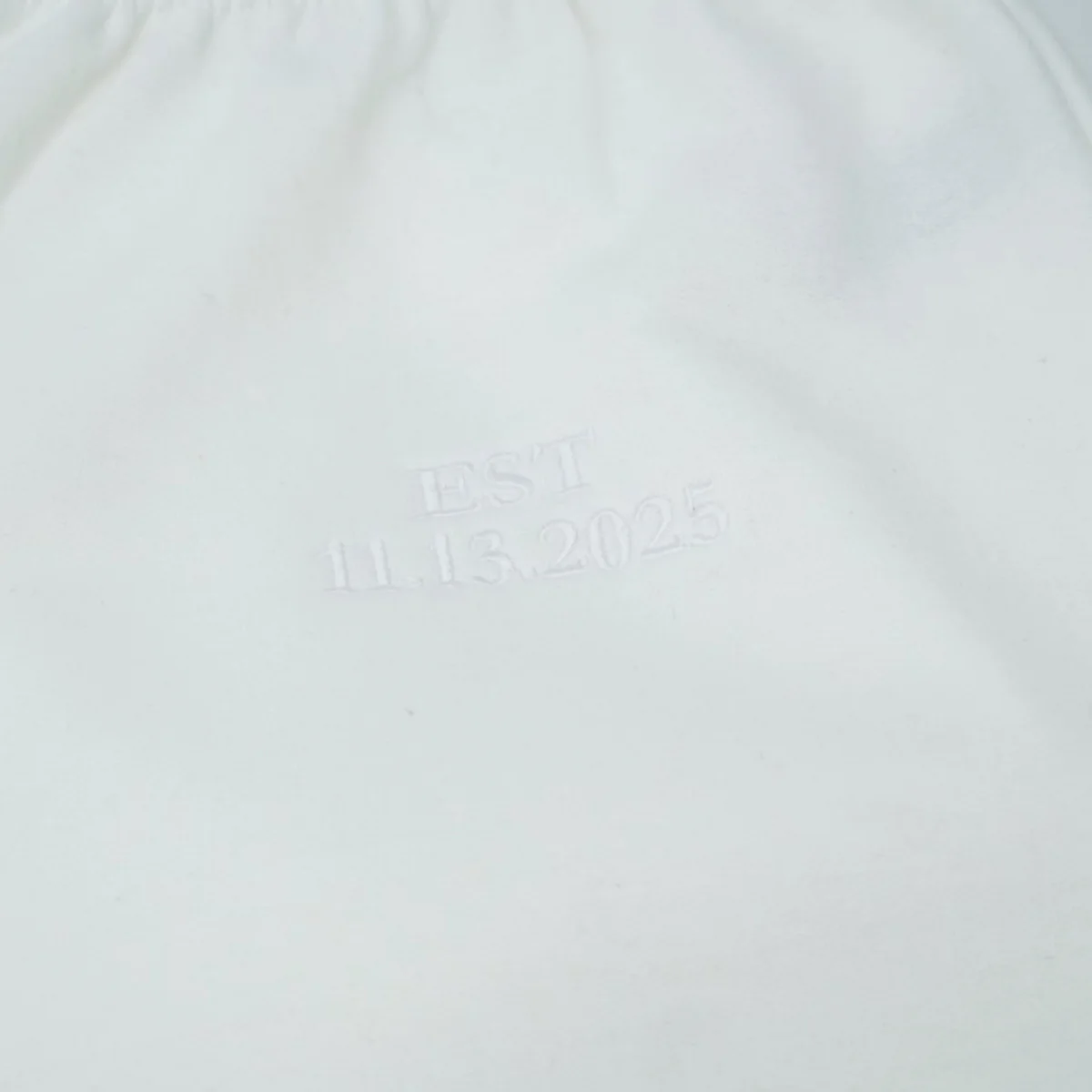 Custom EST Date Sweatpants - Anniversary Embroidered Couples Sweatpants - Relationship Milestone Gift - Image 7