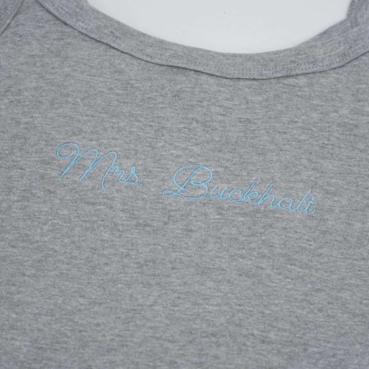 Custom Family Name Set Tank Joggers - Personalized Embroidered EST Date - Perfect Wedding Anniversary Gift - Image 5