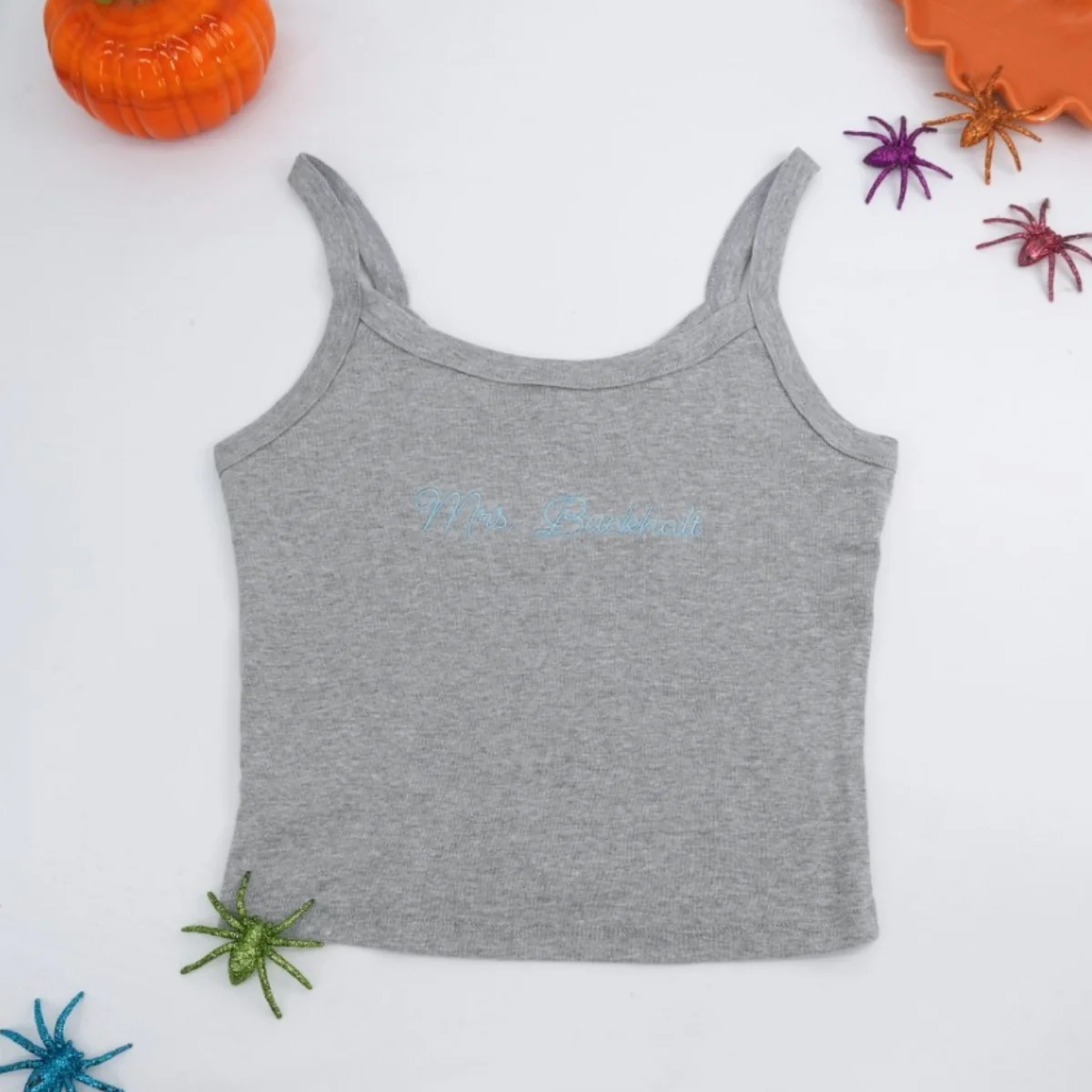 Custom Family Name Set Tank Joggers - Personalized Embroidered EST Date - Perfect Wedding Anniversary Gift - Image 6