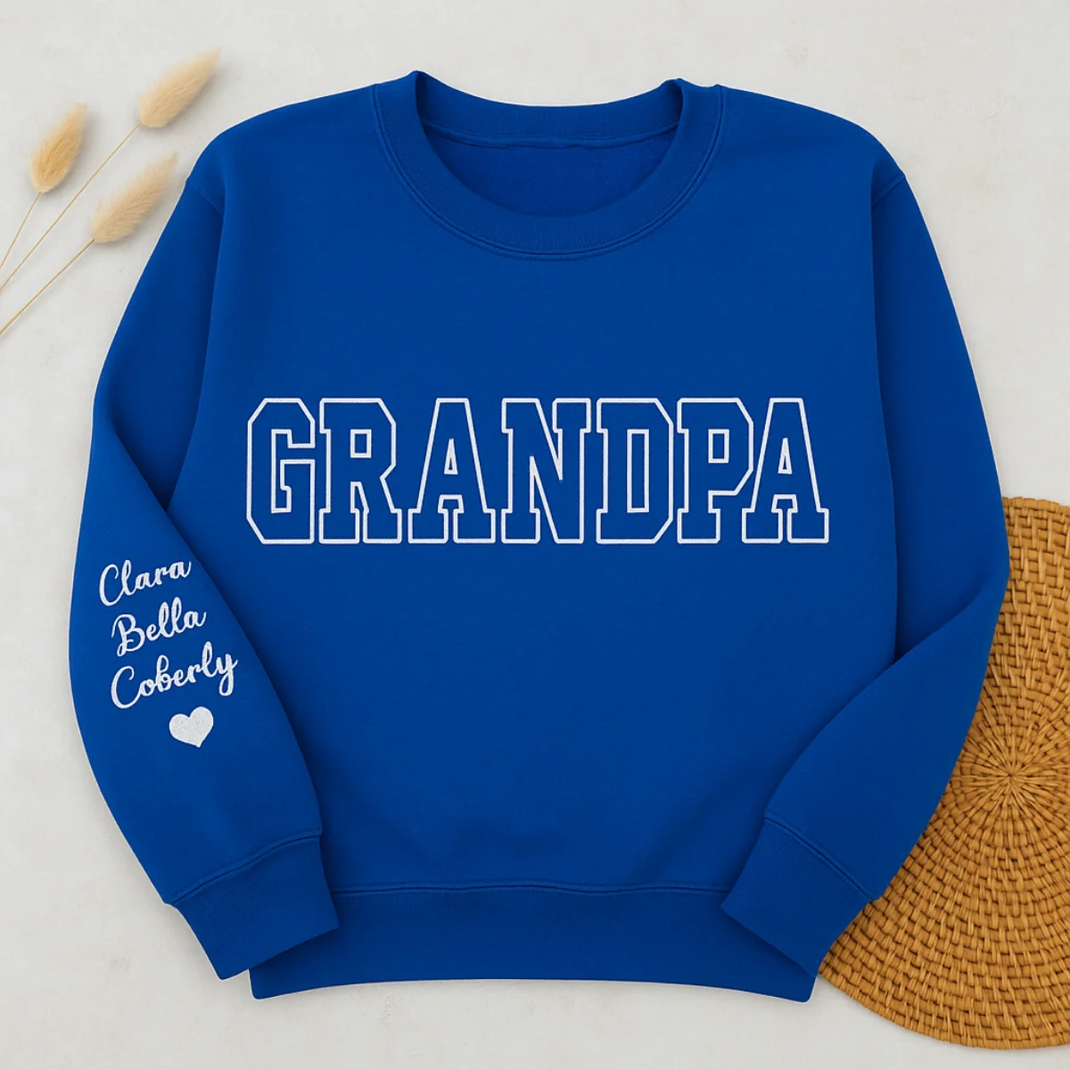 Custom Grandpa Varsity Hoodie - Personalized Grandchildren Names - Perfect Father's Day Gift - Image 8