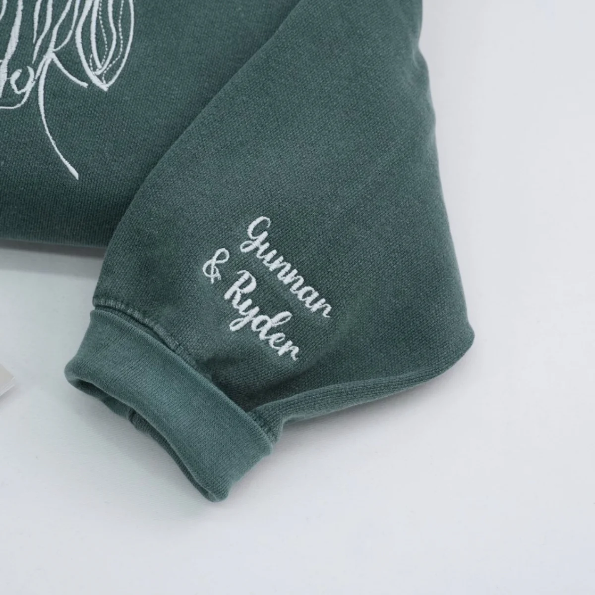 Custom Horse Lovers Hoodies - Equestrian Outline Embroidered Sweatshirts - Perfect Horse Gift - Image 4
