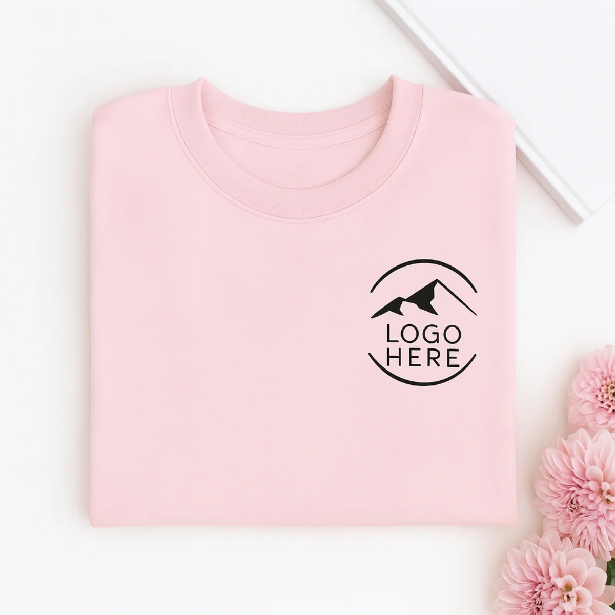 Custom Logo Embroidered Sweatshirt - Business Corporate Apparel - Professional Company Branded Gift - Image 6