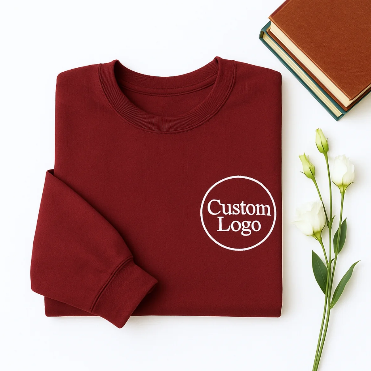Custom Logo Embroidered Sweatshirts - Corporate Business Apparel - Employee Team Uniforms - Image 4