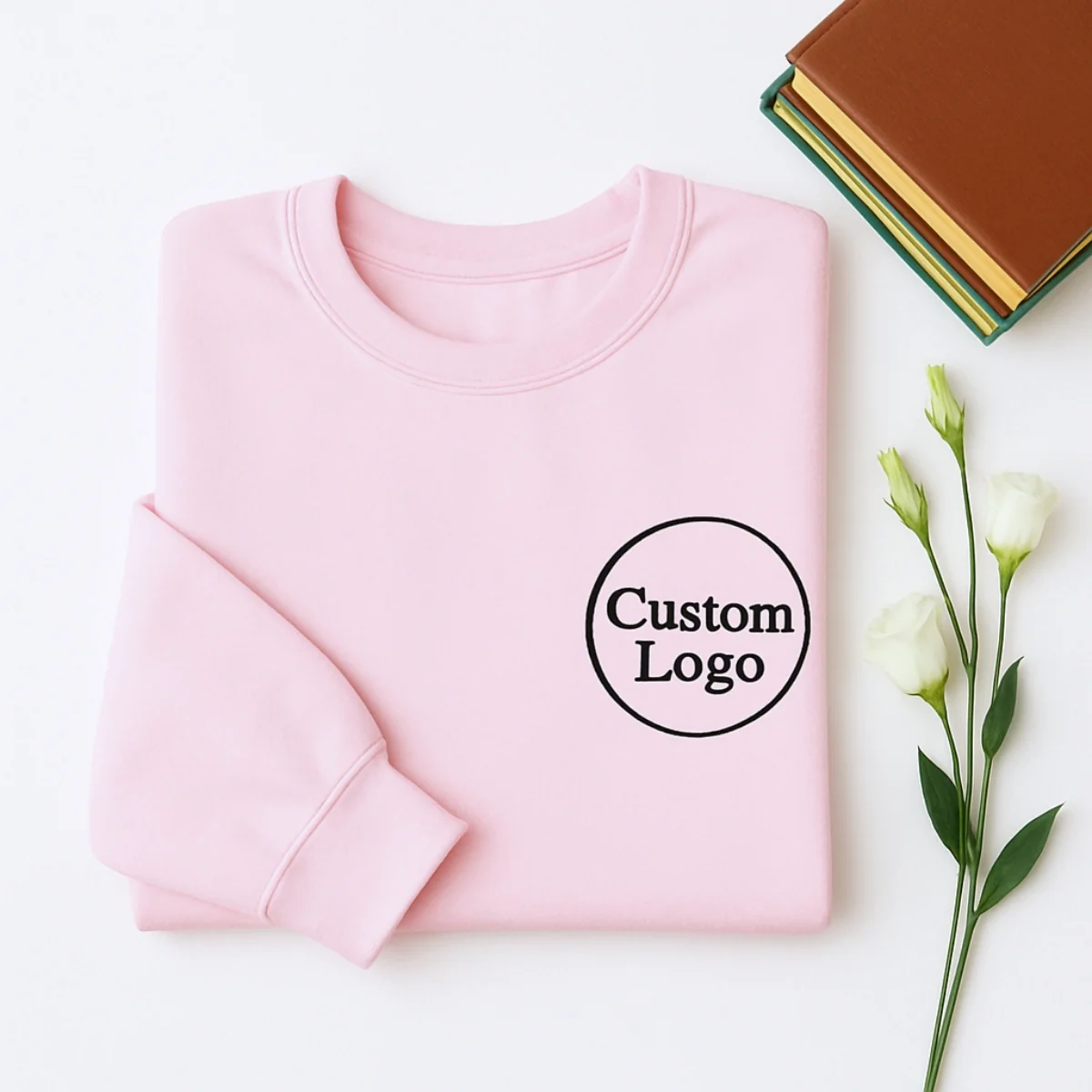 Custom Logo Embroidered Sweatshirts - Corporate Business Apparel - Employee Team Uniforms - Image 5