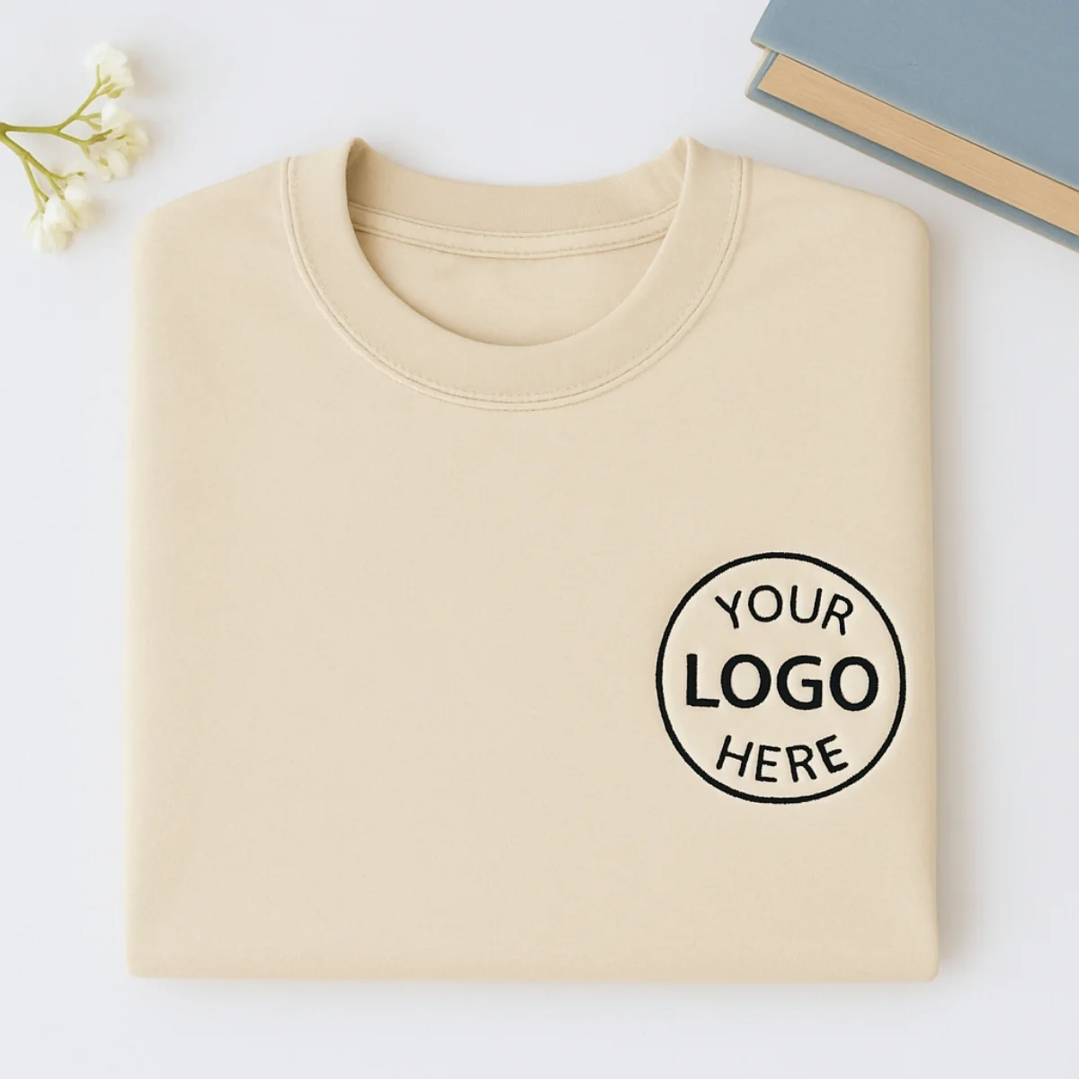 Custom Logo Sweatshirt - Business Embroidered Pullover - Corporate Branded Apparel Team Gift - Image 7