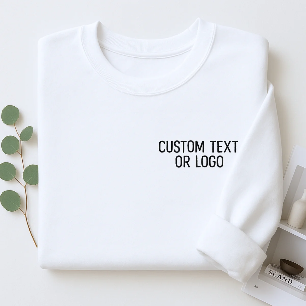 Custom Logo Sweatshirts - Corporate Embroidered Hoodies - Business Team Building Gift - Image 3