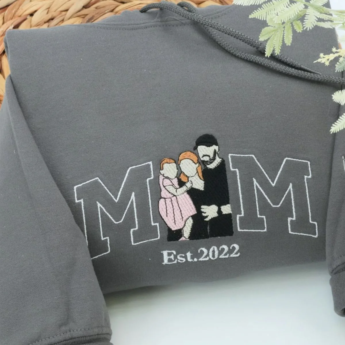 Custom Mama Hoodies - Multi Child Family Embroidered Sweatshirts - Perfect Mother Gift with Kids Names - Image 3