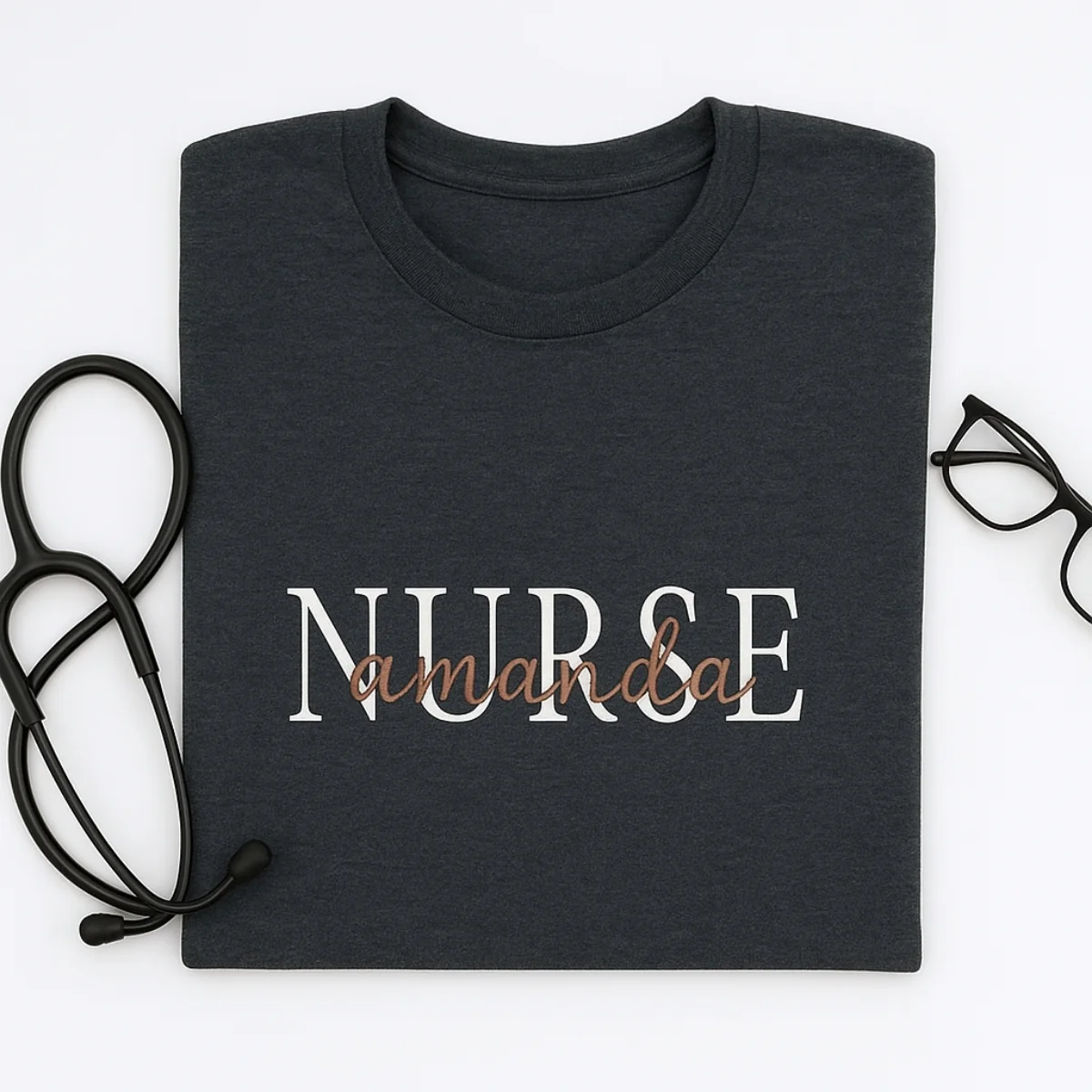 Custom Nurse Hoodies - Personalized Healthcare Embroidered Sweatshirts - Perfect Nurse Appreciation Gift - Image 3