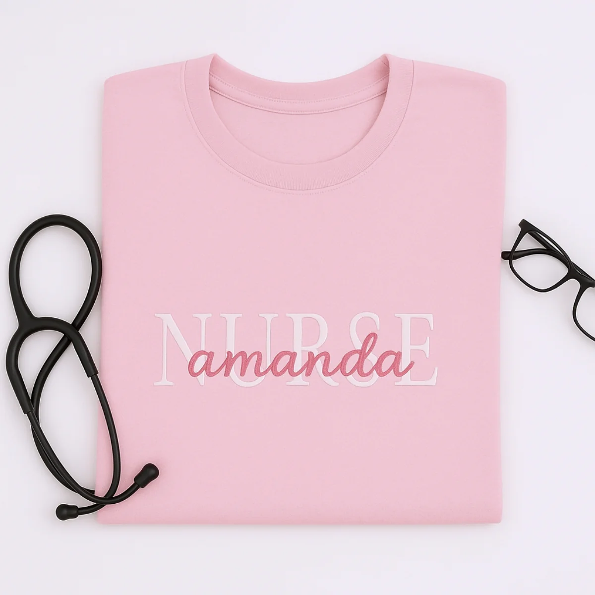 Custom Nurse Hoodies - Personalized Healthcare Embroidered Sweatshirts - Perfect Nurse Appreciation Gift - Image 4