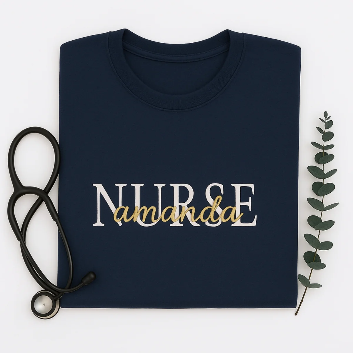 Custom Nurse Hoodies - Personalized Healthcare Embroidered Sweatshirts - Perfect Nurse Appreciation Gift - Image 5