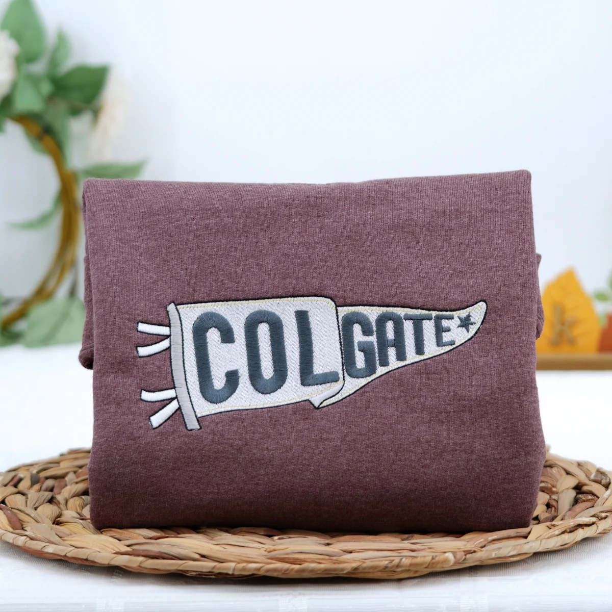 Custom Pennant Sweatshirts - Personalized Name Embroidered Apparel - Unique Gift - Image 4