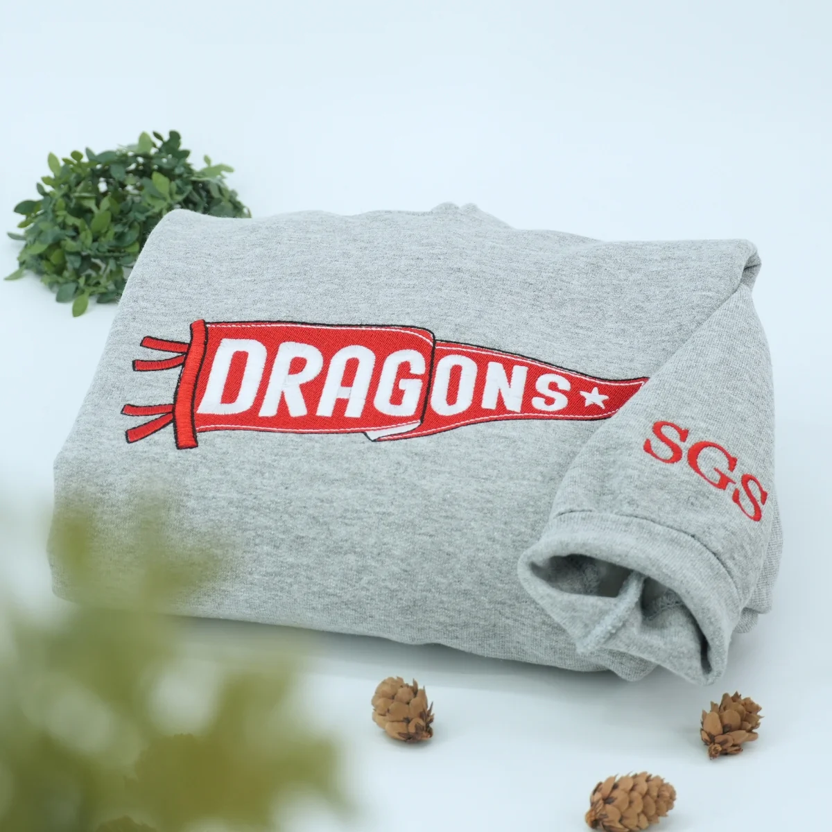Custom Pennant Sweatshirts - Personalized Name Embroidered Apparel - Unique Gift - Image 8