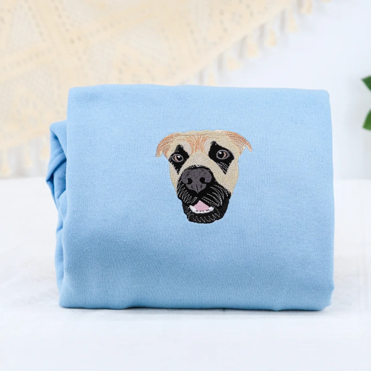 Custom Pet Portrait Sweatshirts - Dog Face Name Embroidered Sweaters - Personalized Dog Lover Gift - Image 5