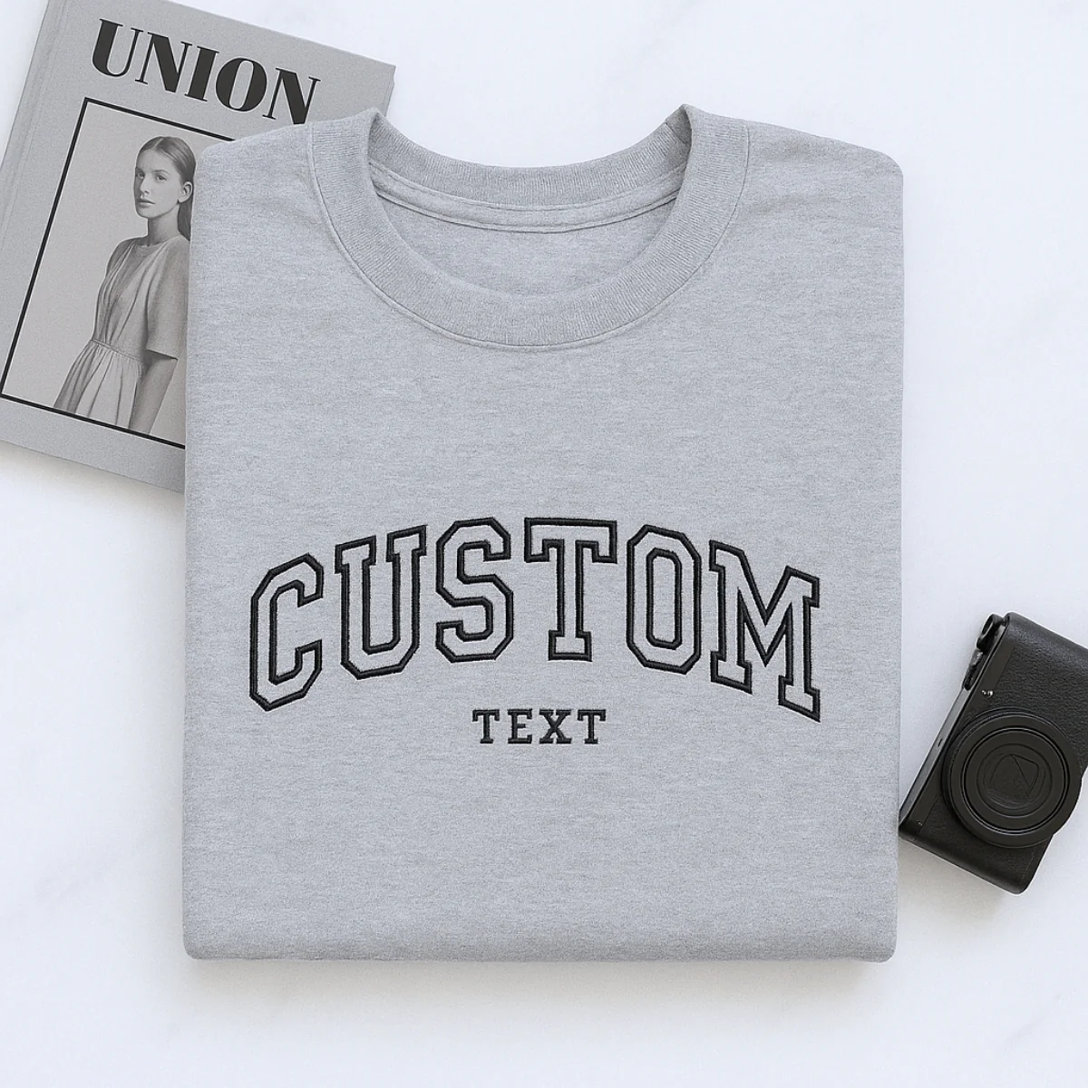Custom Text Hoodies - Personalized Embroidered Sweatshirts - Perfect Custom Gift for Any Occasion - Image 6