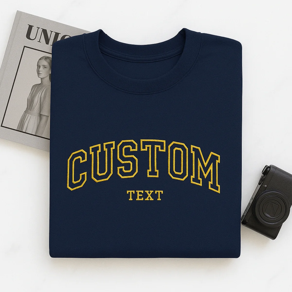 Custom Text Hoodies - Personalized Embroidered Sweatshirts - Perfect Custom Gift for Any Occasion - Image 7