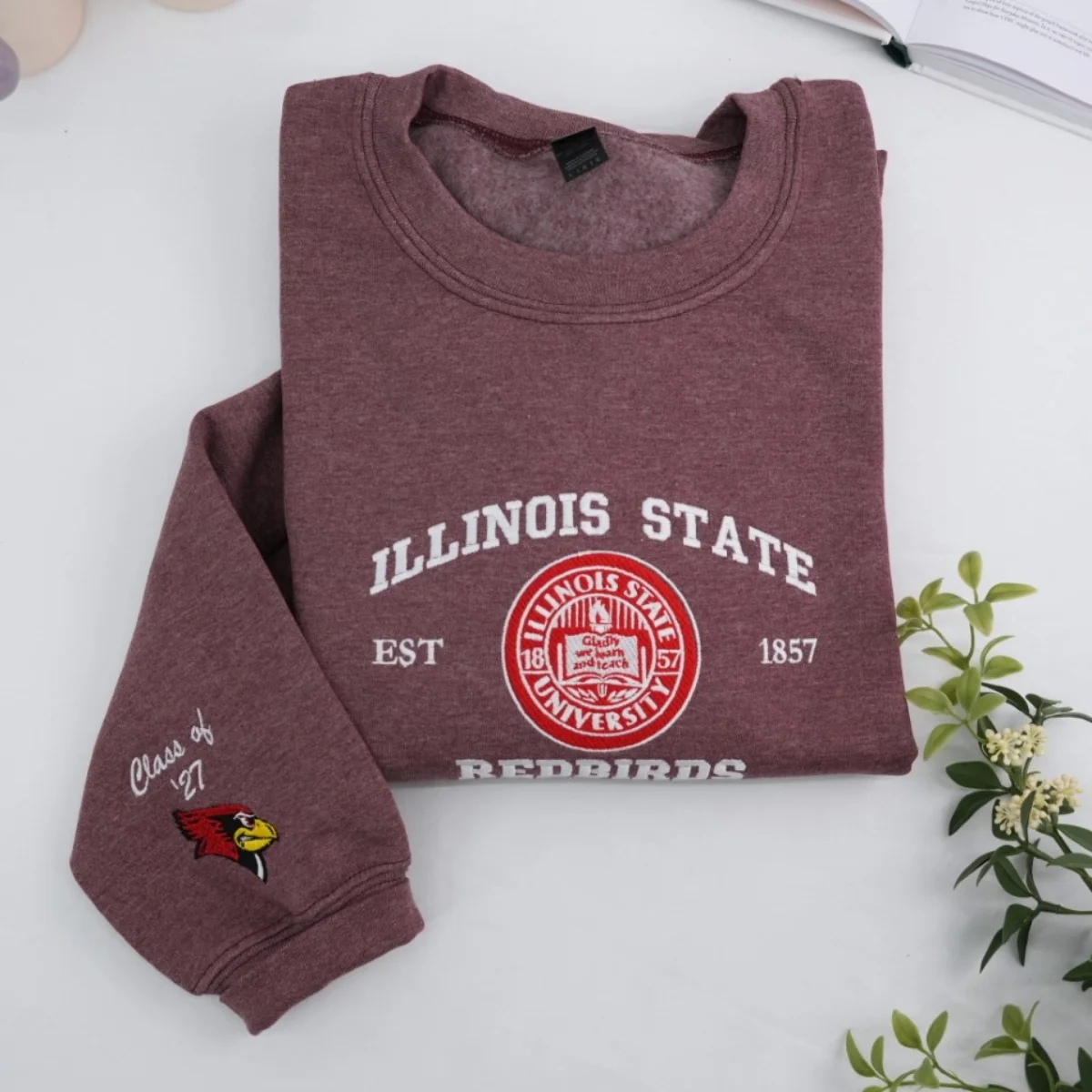 Custom University Hoodies - College School Spirit Embroidered Sweatshirts - Perfect Alumni Gift - Image 2
