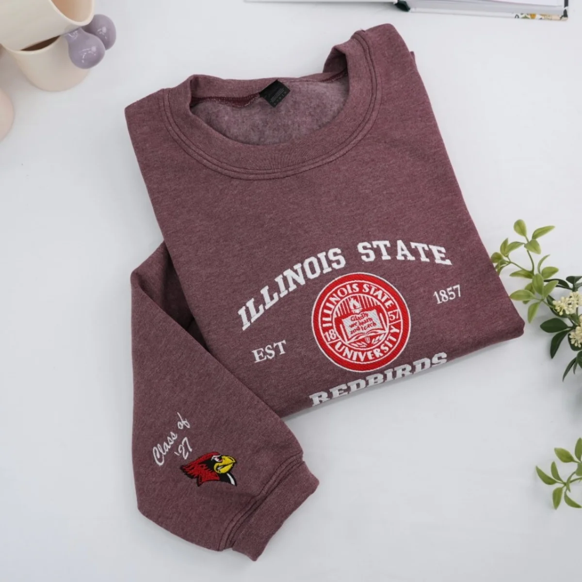 Custom University Hoodies - College School Spirit Embroidered Sweatshirts - Perfect Alumni Gift - Image 4