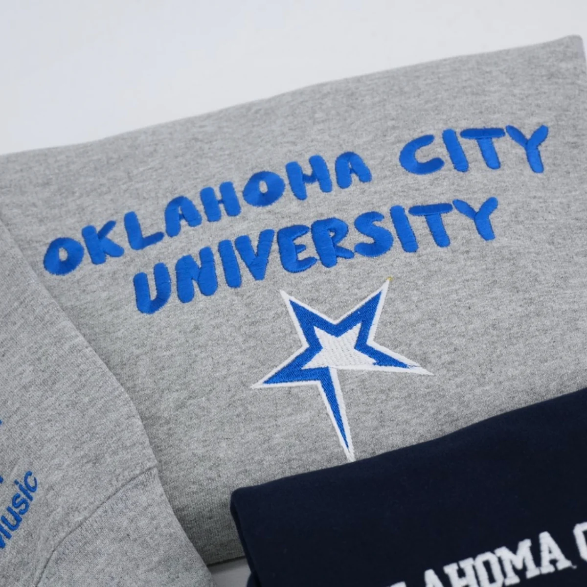 Custom University Logo Hoodies - College School Embroidered Sweatshirts - Perfect Student Gift - Image 2