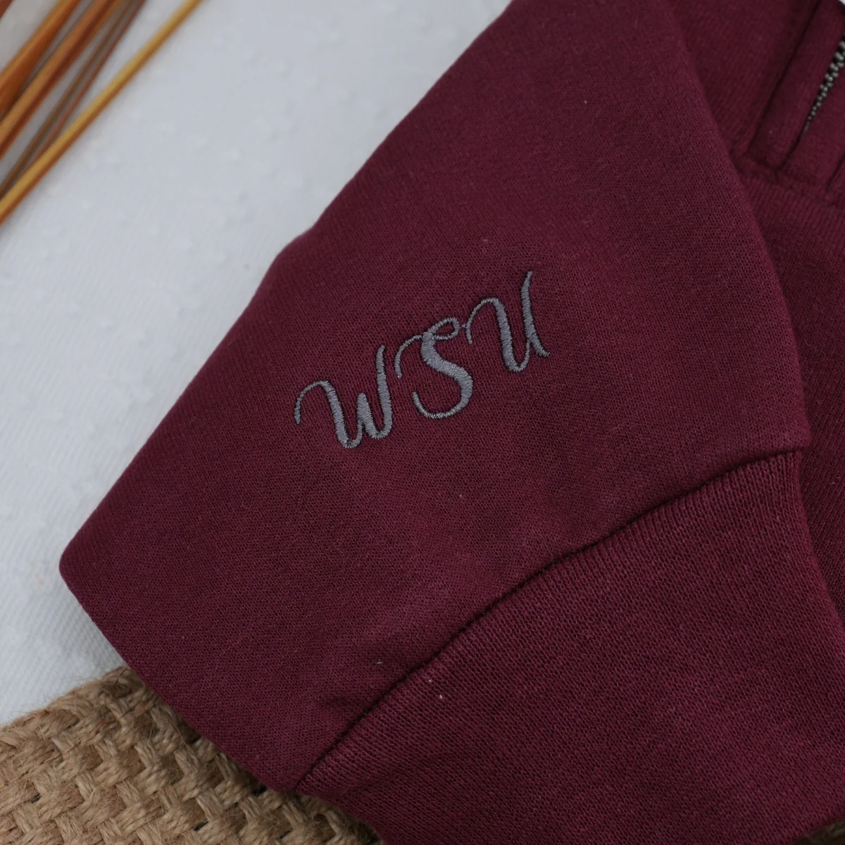 Custom Veterinarian Quarter-Zip - Personalized Vet Tech Embroidered Sweatshirt - Perfect Vet Gift - Image 5