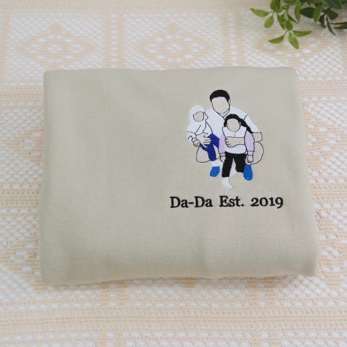 Dad Family Custom Hoodies - Father Embroidered Sweatshirts - Perfect New Dad & Father's Day Gift - Image 7