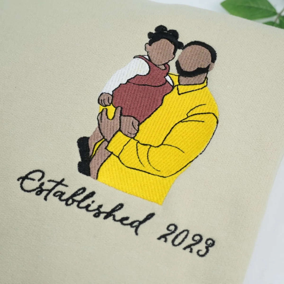 Dad Family Custom Hoodies - Father Embroidered Sweatshirts - Perfect New Dad & Father's Day Gift - Image 8