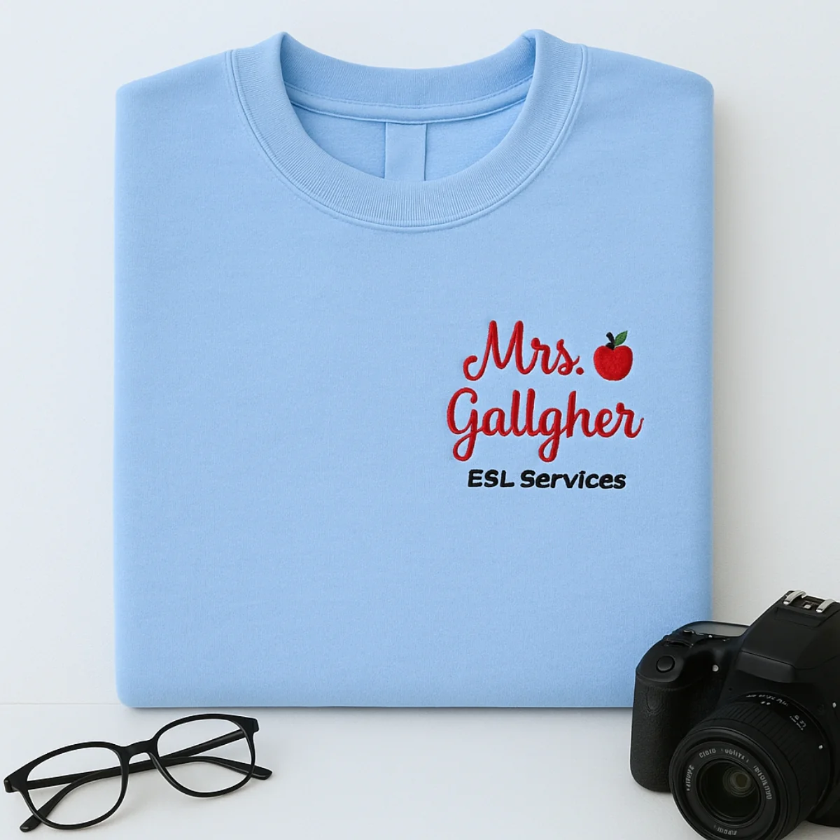 Teacher Custom Hoodies - Personalized Mrs Special Services Embroidered Sweatshirts - Perfect Teacher Gift
