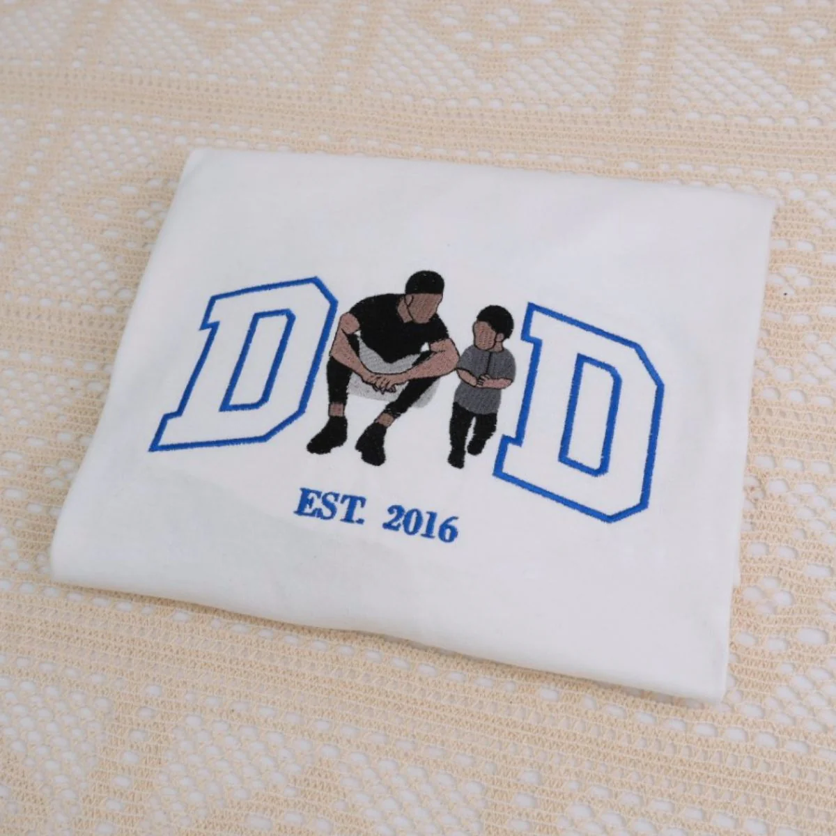 Established Dad Custom Hoodies - Father Embroidered Sweatshirts - Perfect Father's Day Gift - Image 8