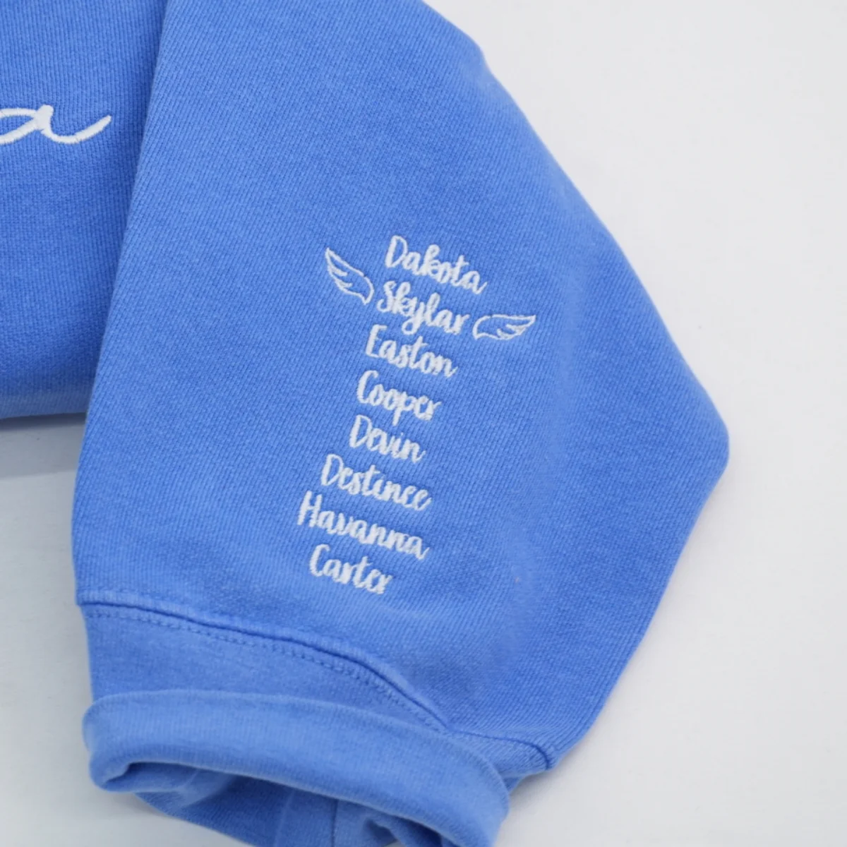 Grandma Custom Hoodie - Personalized Grandchildren Names Embroidered Sweatshirt - Perfect Grandmother Gift - Image 5