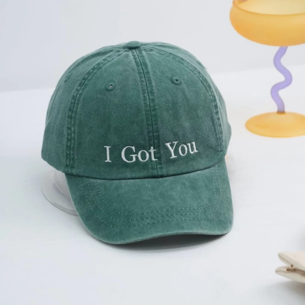 I Got You Custom Embroidered Hats - Supportive Message Caps - Perfect Encouragement Gift - Image 4